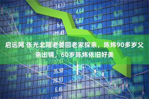启远网 张光北陪老婆回老家探亲，陈炜90多岁父亲出镜，60岁陈炜依旧好美